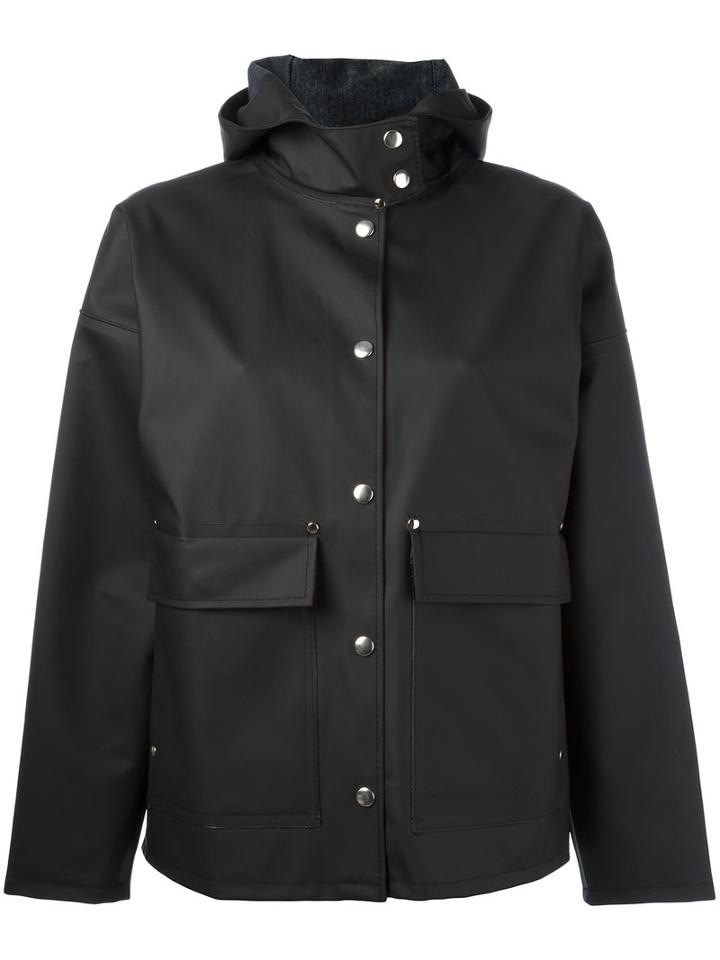 Stutterheim Sandviken Jacket, Women's, Size: Small, Black, Pvc