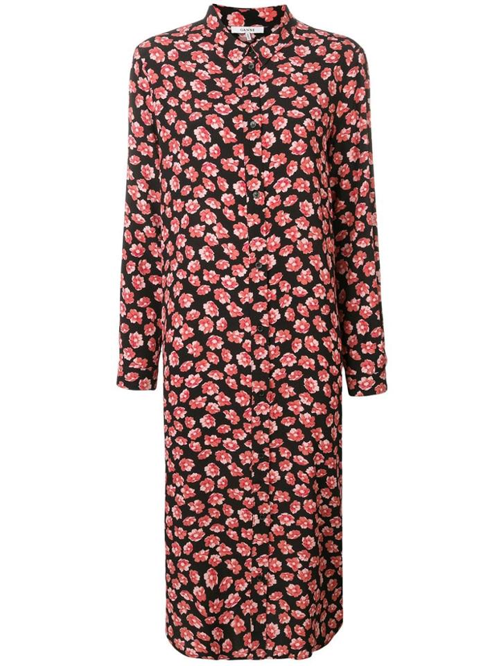 Ganni Lindale Crepe Dress - Black