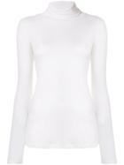 Majestic Filatures Roll Neck Long Sleeved T-shirt - White