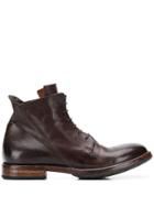 Moma Minsk Ankle Boots - Brown