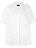Piazza Sempione Shortsleeved Shirt, Women's, Size: 44, White, Cotton/polyamide/spandex/elastane