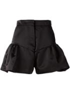 Comeforbreakfast" Flared Shorts