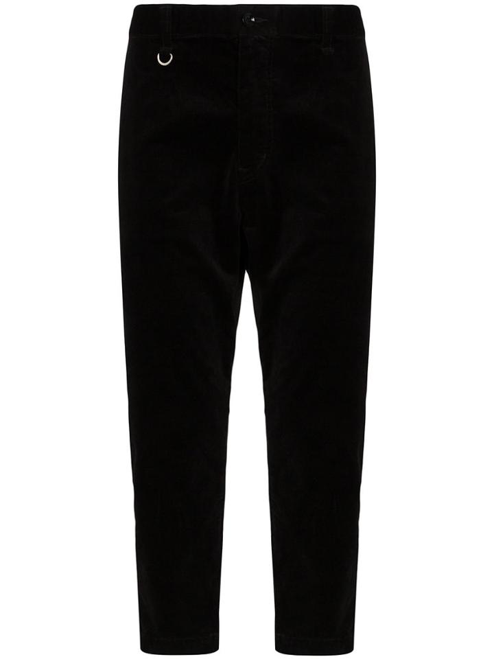 Sophnet. Cropped Corduroy Trousers - Black