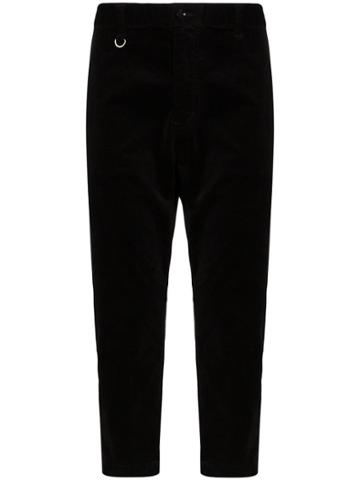 Sophnet. Cropped Corduroy Trousers - Black
