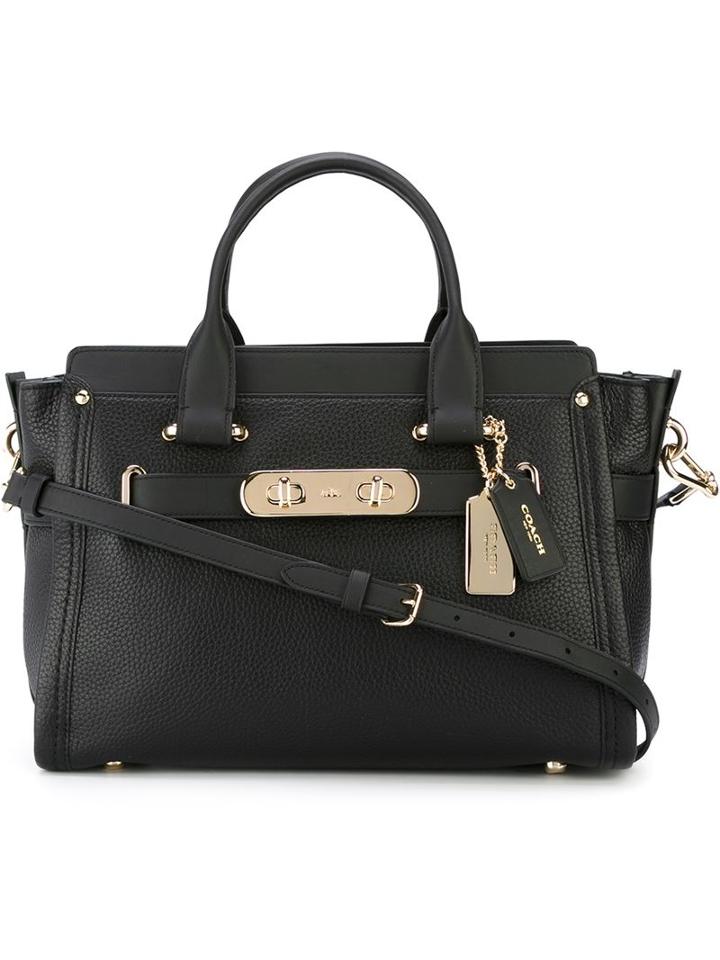 Coach 'swagger' Tote, Women's, Black
