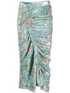 Preen By Thornton Bregazzi Hadley Sequin Skirt - Green