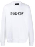 Diesel S-link Mohawk Sweatshirt - White