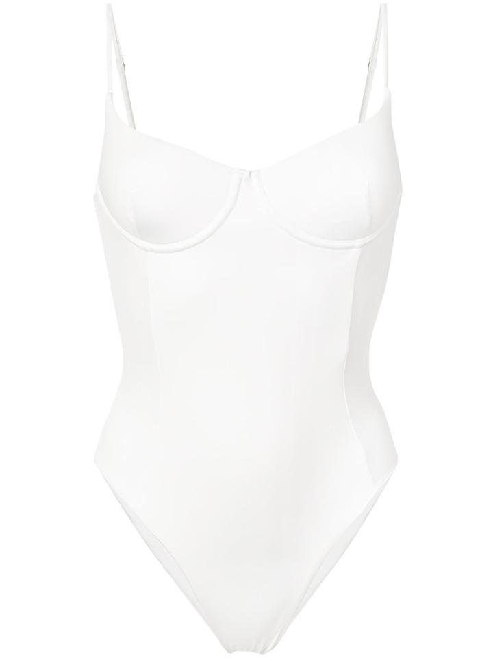 Onia - Isabella Swimsuit - Women - Nylon/spandex/elastane - M, White, Nylon/spandex/elastane