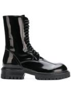 Ann Demeulemeester Abrasivato Mid-calf Boots - Black