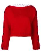 Philosophy Di Lorenzo Serafini Volant Sweater - Red