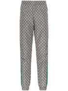 Gucci Gg Supreme Print Web Sweat Pants - 4350 Multicolour