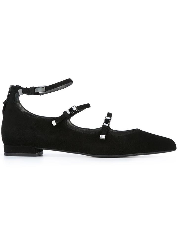 Stuart Weitzman 'flappy' Ballerinas