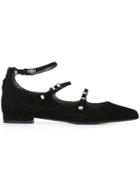 Stuart Weitzman 'flappy' Ballerinas