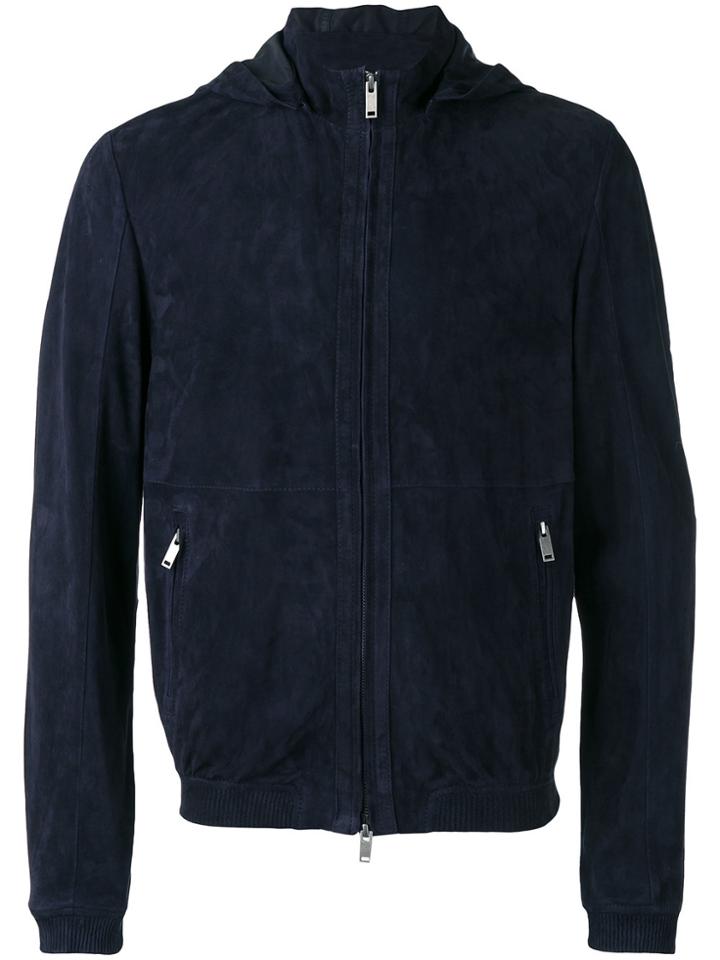 Desa 1972 Zipped Hooded Jacket - Blue