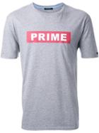 Guild Prime Logo Print T-shirt, Men's, Size: 2, Grey, Cotton
