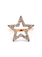 Rosa De La Cruz Diamond Star Ring, Women's, Size: 5, Pink/purple