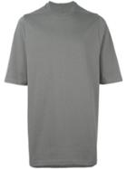 Rick Owens Oversized T-shirt, Men's, Size: Small, Green, Cotton