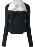 Rick Owens Biker Jacket, Women's, Size: 44, Black, Cotton/cupro/virgin Wool