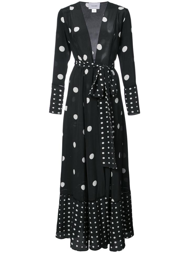 We Are Leone Polka Dot Dress - Black