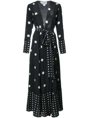 We Are Leone Polka Dot Dress - Black