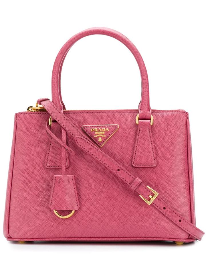 Prada Galleria Tote - Pink & Purple