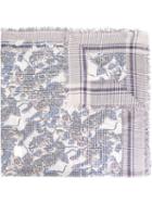 Kenzo 'flying Tiger' Scarf, Men's, Polyester/viscose