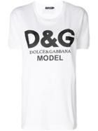 Dolce & Gabbana Model Logo T-shirt - White