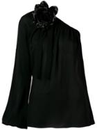 Elie Saab Georgette Blouse - Black
