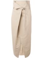 Enföld - High-waisted Trousers - Women - Cotton - 38, Women's, Nude/neutrals, Cotton