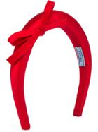 Prada Bow Detail Headband - Red