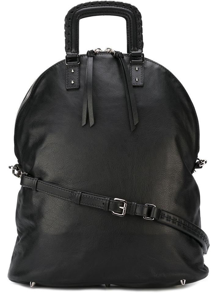 Barbara Bui Suede Lining Tote, Women's, Black, Calf Leather