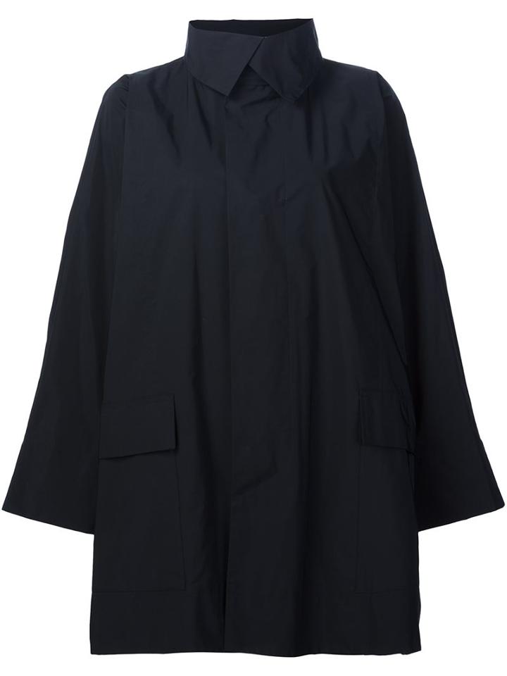 Issey Miyake Wide Collar Coat
