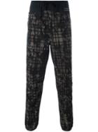 Adidas Adidas Originals X White Mountaineering Patterned Track Pants, Men's, Size: Xl, Black, Polyester