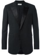 Saint Laurent 'iconic Le Smoking 70's' Blazer, Men's, Size: 46, Black, Silk/cotton/virgin Wool