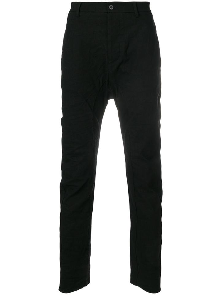 Poème Bohémien Dropped Crotch Trousers - Black