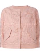 Ermanno Scervino Lace Embellished Padded Jacket