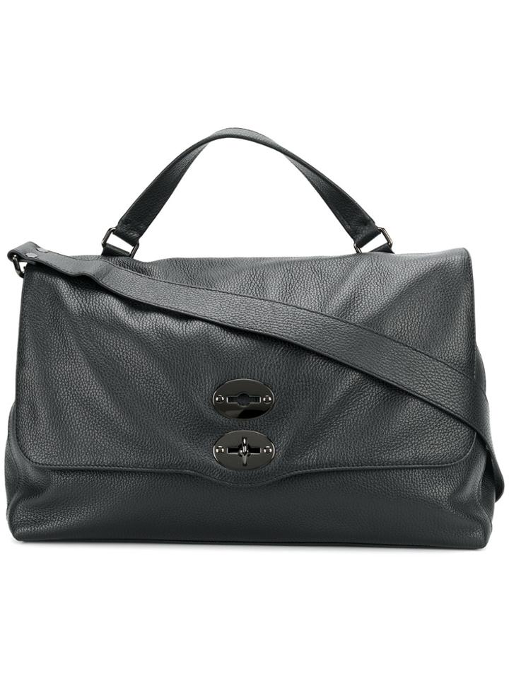 Zanellato Wide Shoulder Bag - Black