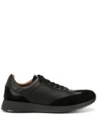 Gianvito Rossi Contrast Panel Sneakers - Black