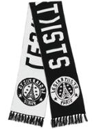 Les (art)ists Logo Print Scarf - Black