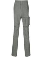 Raf Simons Flap Pocket Slim Trousers - Grey