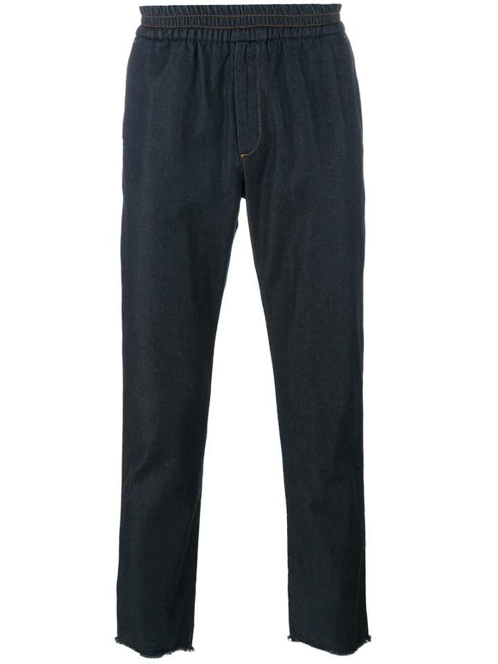 Msgm - Straight Leg Jeans - Men - Cotton - 46, Blue, Cotton