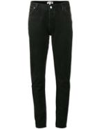 Re/done - Originals Straight Skinny Jeans - Women - Cotton - 28, Black, Cotton
