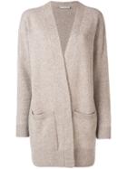 Vince Wrapped Front Cardigan - Neutrals