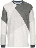 Guild Prime Geometric Panelled Sweatshirt - Grey