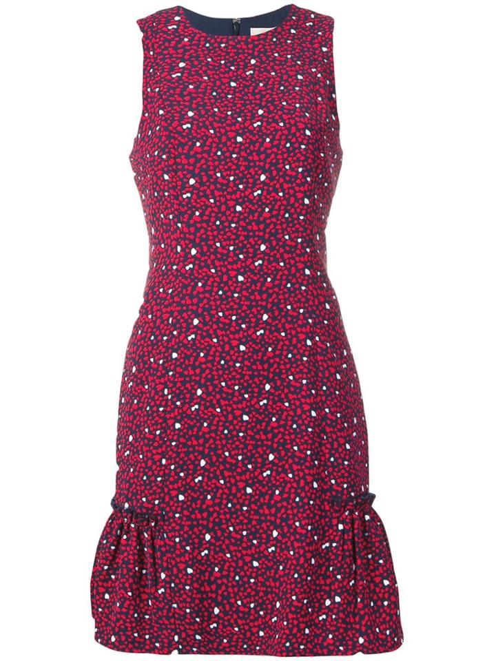 Michael Michael Kors Heart Print Dress - Blue