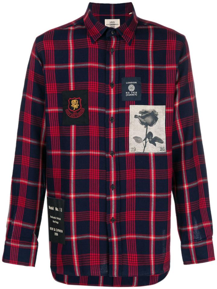 Kent & Curwen Plaid Shirt - Red