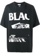 Facetasm Printed T-shirt, Men's, Black, Cotton