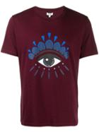 Kenzo Eye Print T-shirt - Purple