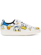 Moa Master Of Arts Printed Donald Sneakers - White