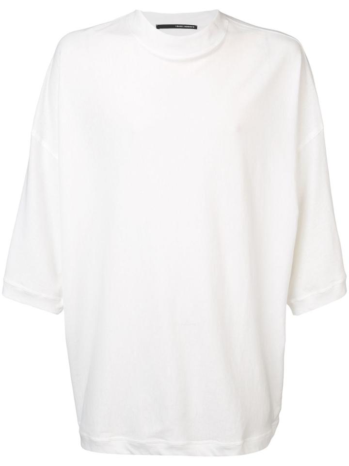 Isabel Benenato Round Neck T-shirt - White